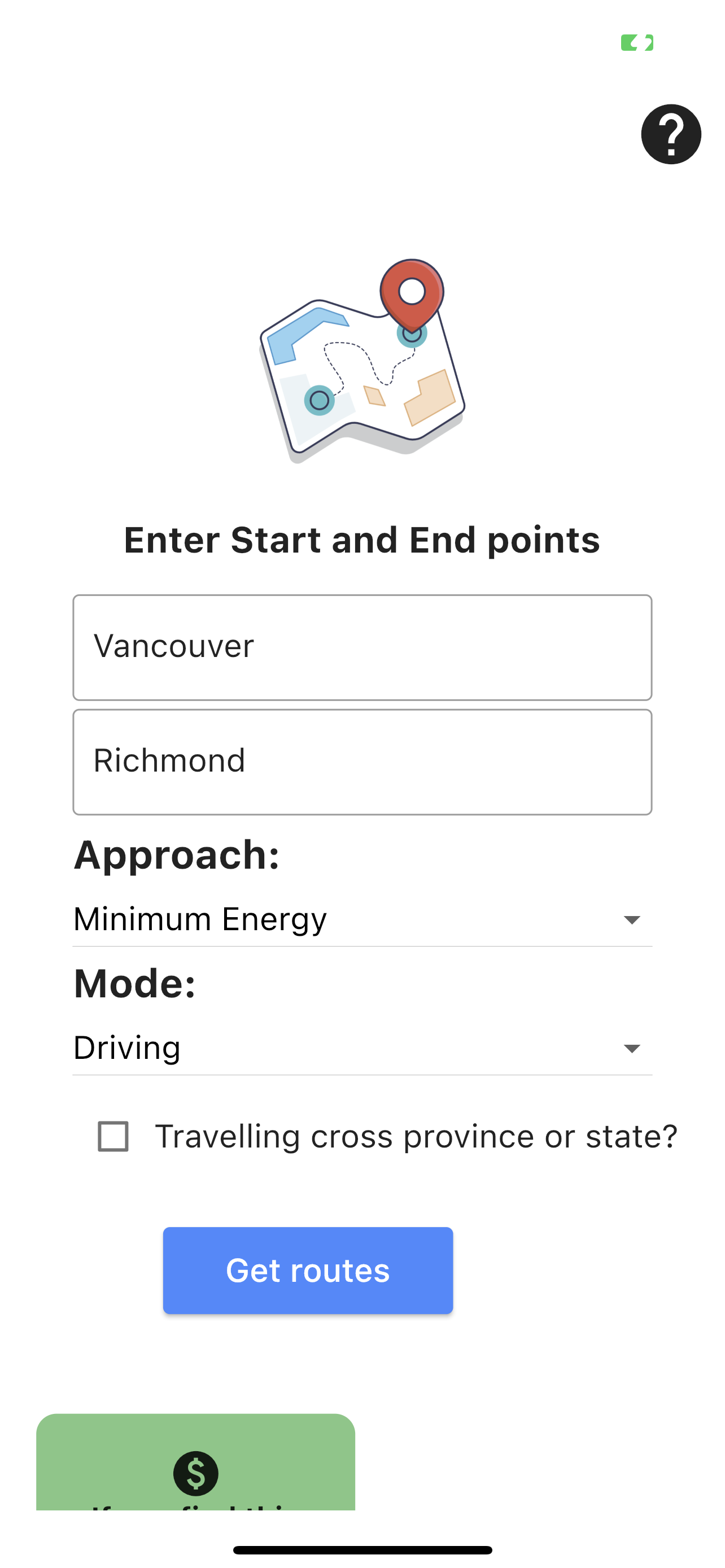 Screenshot for Smoothly App home page